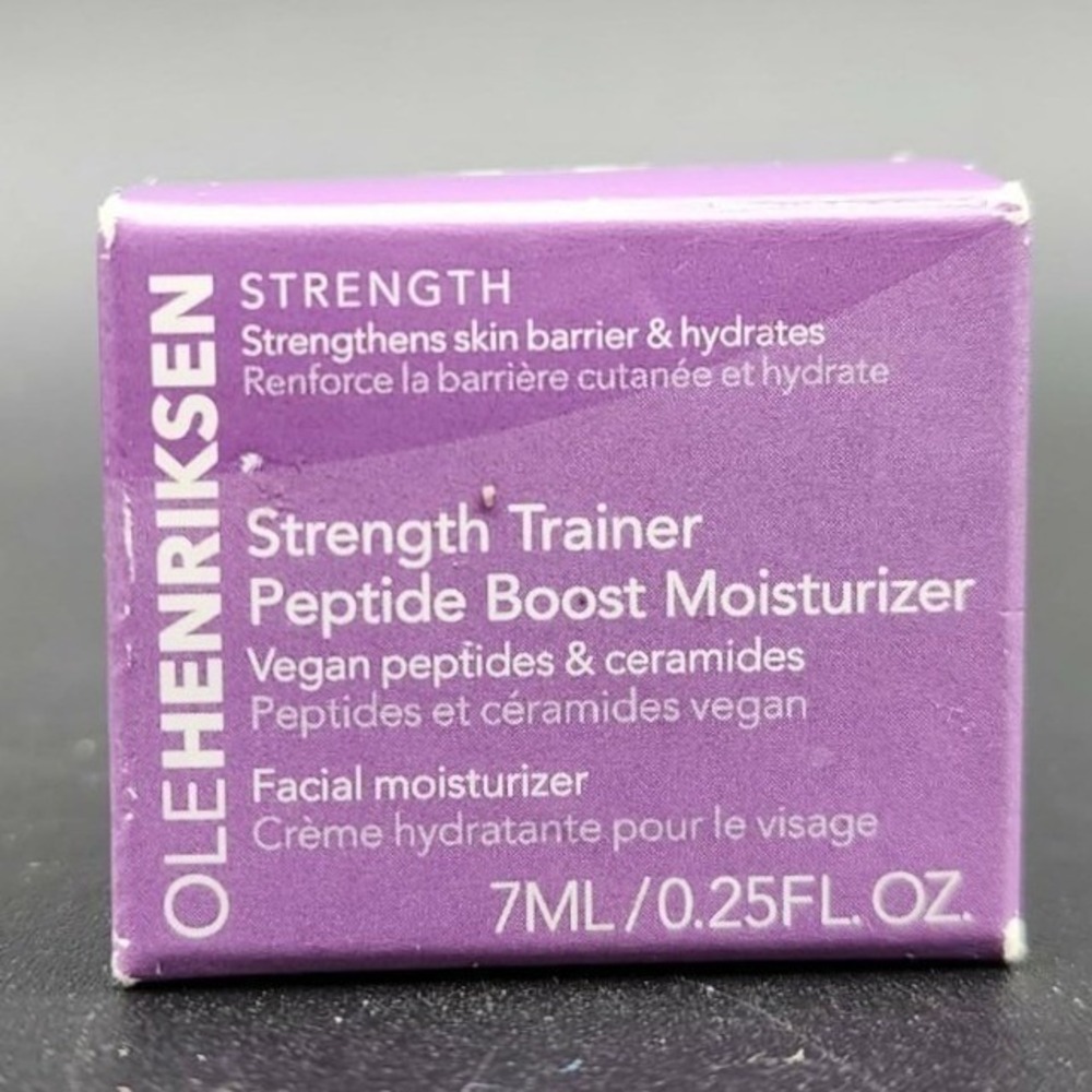 Olehenriksen Purple Strength Trainer Peptide Boost Moisturizer Mini Travel Size
